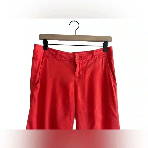 LEVEL 99  Anthropologie Linen Blend Newport Wide Leg Pants - Picture 8 of 14